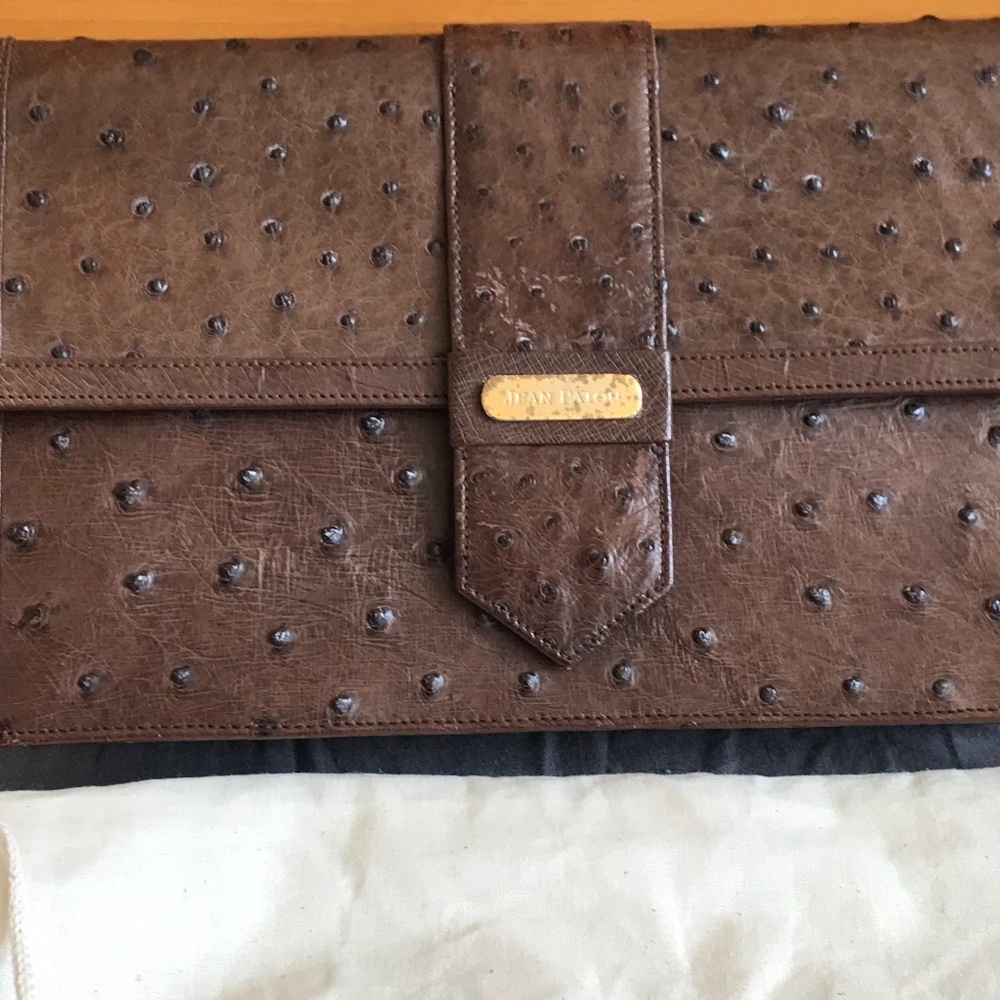 Vintage Ostrich leather